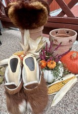 Vintage DDR Tschapka, Echt Fell / Kanin mit Ohrenschutz … Rarität der 70 ziger 