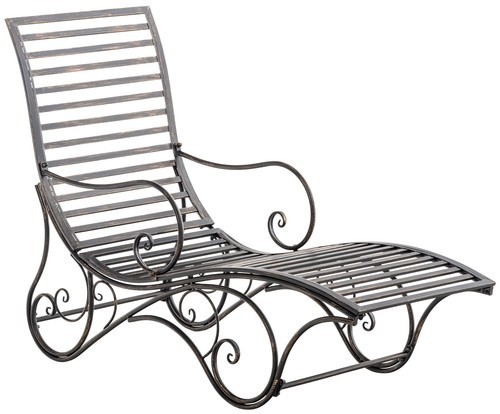 Gartenliege amiens bronze - gartenliege,