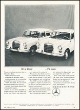 1965 Mercedes Benz 190 and