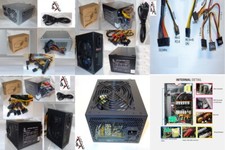 ATX PC Netzteil 20/24 P4 P6 P8 SATA IDE FDD PCI-E 400 450 500 550 600 650 750 W