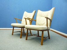 2 Mid-Century Kirschholz Sessel 50er Fifties DESIGN