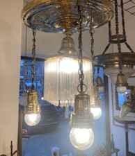 Jugendstil Deckenlampe antik
