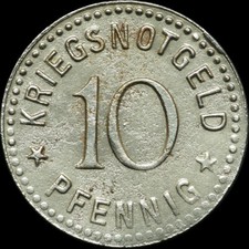 NOTGELD: 10 Pfennig 1917