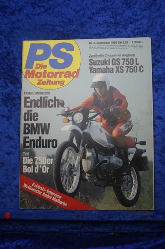 Motorrad zeitung 80 - motorrad, 9/80