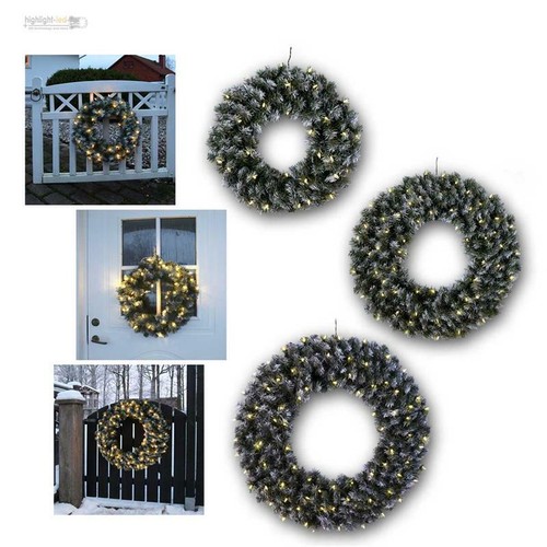 Led kranz tannenkranz - led,