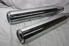 HARLEY SOFTAIL Slim 2018 AUSPUFFENDTÖPFE Chrome