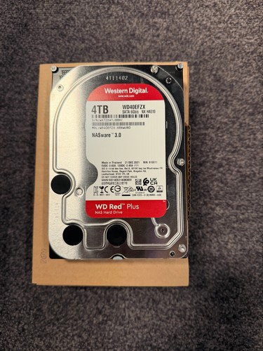 Western digital red 4tb - red,