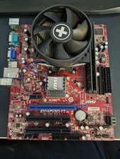 MSI K9N6PGM2-V2, Sockel AM2, + AMD Athlon II X2 + 4GB RAM + CPU Kühler Bundle 
