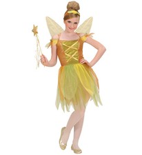 Goldene waldfee fee - fee, kleid