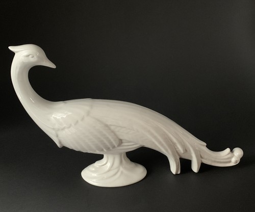 Porzellan figur pfau pereiras - figur,