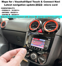 Vauxhall Opel Navi Micro SD
