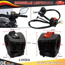 Motorrad Hupenschalter 7/8''