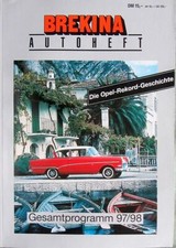 Brekina Autoheft Programm 97/98, eBay Video, Opel Rekord Geschichte, MB Bus O317