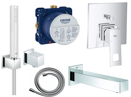 Grohe eurocube set unterputz - grohe,