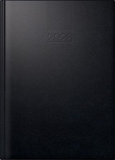 rido idé Buchkalender "ROMA 1 Balacron" 2026 schwarz