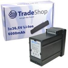 Li-Ion AKKU 6000mAh 3x36,5V für Wolf Garten 4949066, 4919 096, 4919096