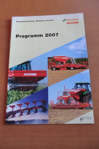 Prospekt kverneland accord - kverneland,