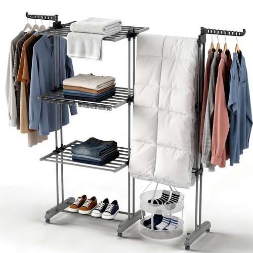 Stufiger wäscheständer - 3-stufiger,