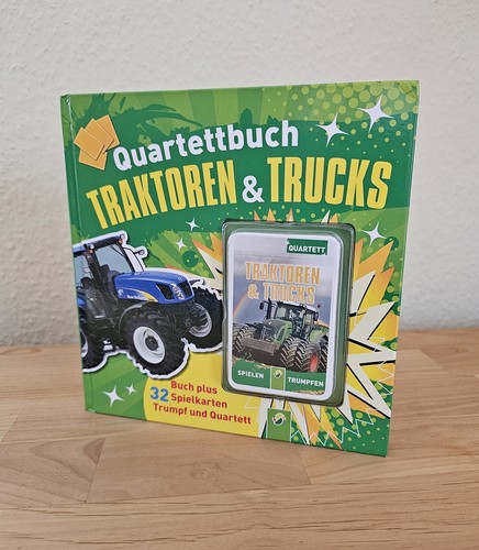 Quartettbuch traktoren - quartettbuch,