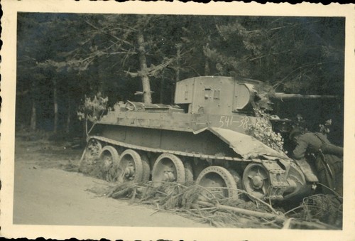 Foto wehrmacht panzer - wk,
