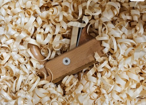 Holzlocken hobelspäne deko - hobelspäne,,
