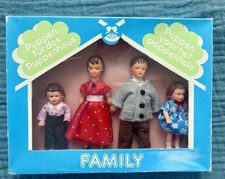 DDR ARI-Puppen Familie 70er Jahre, in Original-Verpackung