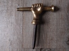 alter Türknauf Messing  Hand