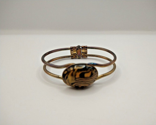 Armreif cabochon retro - armreif,