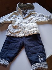 Baby Kleidung  Kombination Junge Gr. 74 Winterjacke mit Hose gefüttert