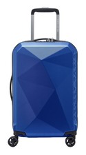 DELSEY PARIS Karat 4 Double Rolls Trolley 55 S Trolley Blue blau Neu