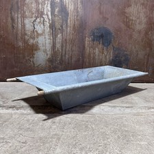 Alte Zinkwanne rechteckig