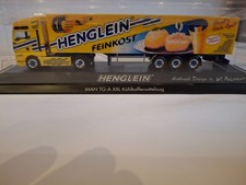 herpa lkw 1:87 MAN TG-A Henglein Feinkost Unbespielt