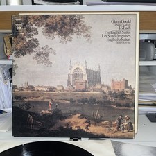 BACH THE ENGLISH SUITES 2 LP