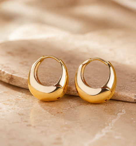 Creolen ohrringe 18k gold - creolen,