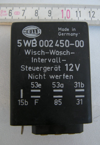 Wisch-Waschintervall