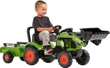 Ab 2 - 5 Jahre Claas Frontlader Kindertraktor mit Anhänger Tret Traktor Kinder