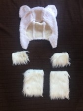 DISFRAZ  GORRO, POLAINAS Y