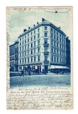 V28 Hamburg Hotel Berliner Hof Rarität 11.6.1899 !! nach Lübeck Kaufmann Nissen