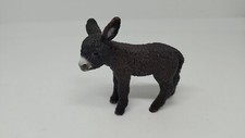 Figur von Schleich Esel schwarz 2010Fohlen Poitou - 13686