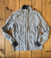 BOSS Sweatjacke M Herren Grau