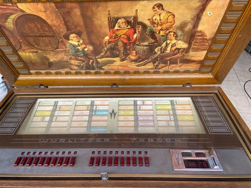 Jukebox wurlitzer tarock voll - jukebox, tarock,