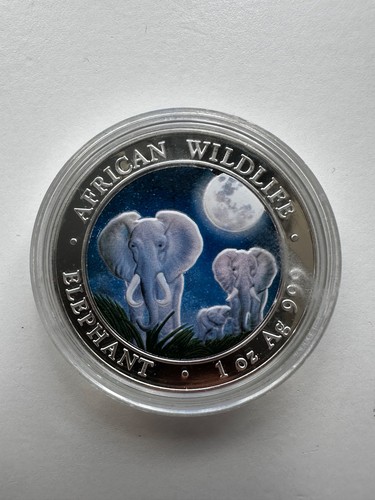 Silbermünze african wildlife - silbermünze,