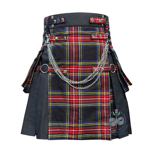 Herren scottish gothic kilt - scottish,