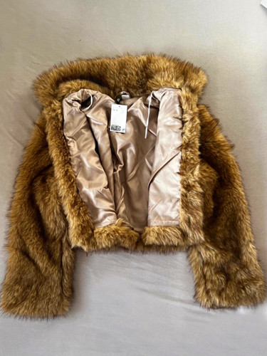 Damen kunstpelzjacke kurz - damen,