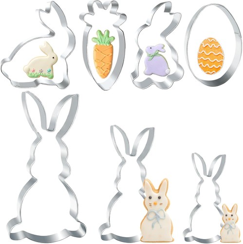 Ausstecher hase kaninchen - 7x,