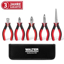 Walter mini zangen set - walter, 5-tlg