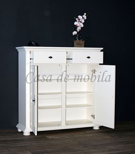 Massivholz schuhschrank mona - massivholz,