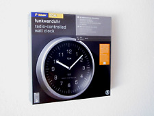 TCM Funkwanduhr mit UTS Funkwerk  Funkuhr 30 CM Durchmessr  Wanduhr Funk robust