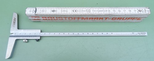 Tiefenmessschieber 200 mm - 0-200,