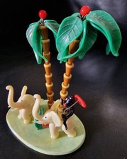 Elefanten mit Palme von Jaroslav Brychta * Klassiker Glasdesign * 1930er * alt *